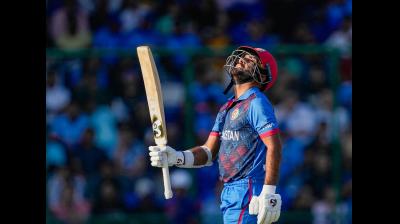 Afghanistan's Hashmatullah Shahidi. (PTI Image)