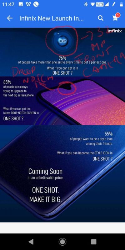 Infinix leak