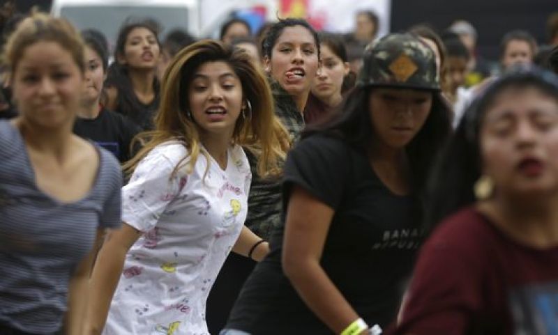 dancers get their groove on at the peru hip hop festival