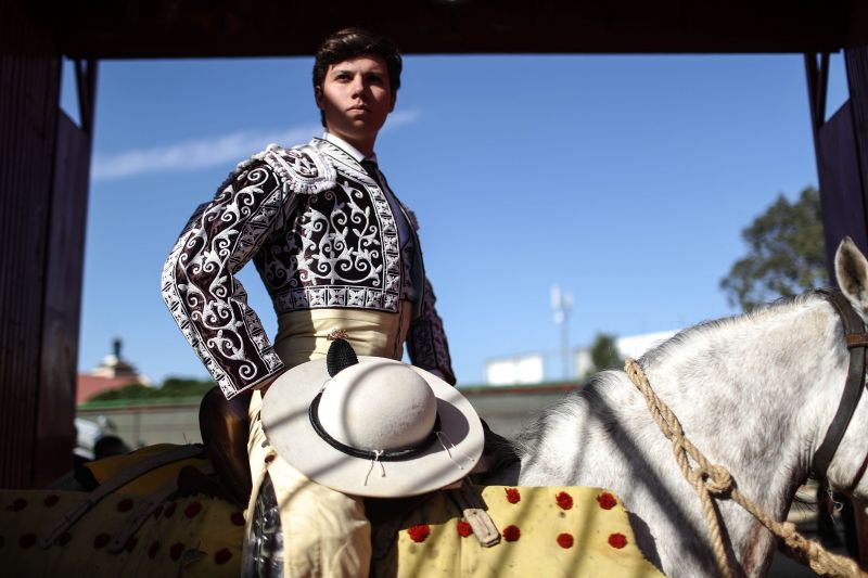 A horseman waits to enter the ring at a sold-out bullfight on April 8, 2018 in Tijuana, Mexico. The controversial sport has been banned in some Mexican states but remains popular in some areas. (Photo: AFP) A horseman waits to enter the ring at a sold-out bullfight on April 8, 2018 in Tijuana, Mexico. The controversial sport has been banned in some Mexican states but remains popular in some areas. (Photo: AFP)