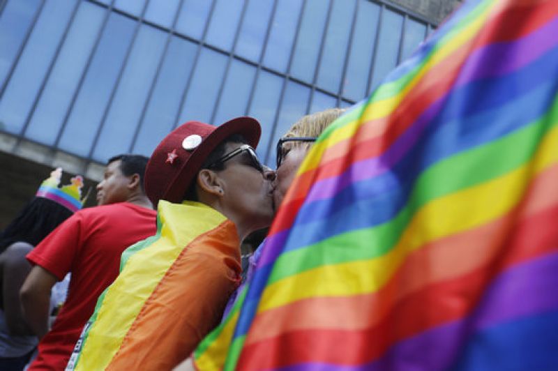 Brazil's Gay Pride Parade draws huge crowds