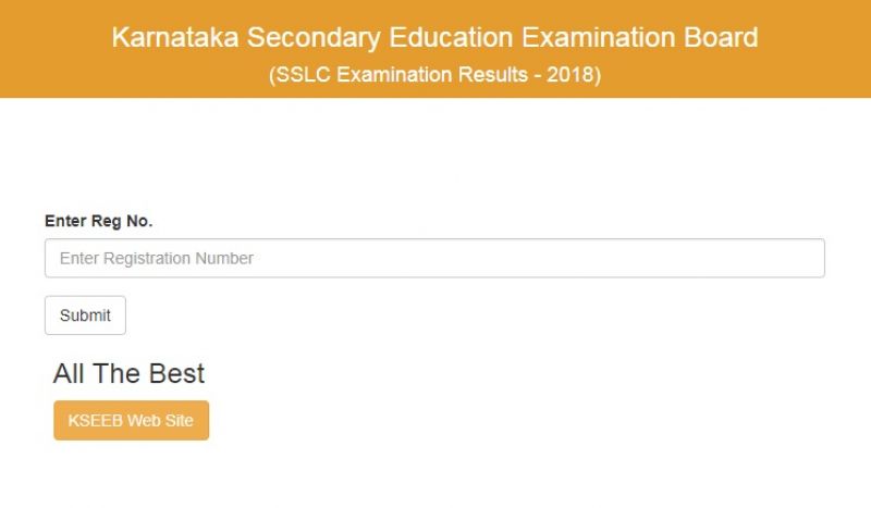 Karnataka Sslc Result 2018 Declared 71 93 Per Cent Students Pass