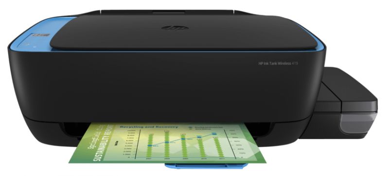 Как сканировать на принтере hp ink tank wireless 419