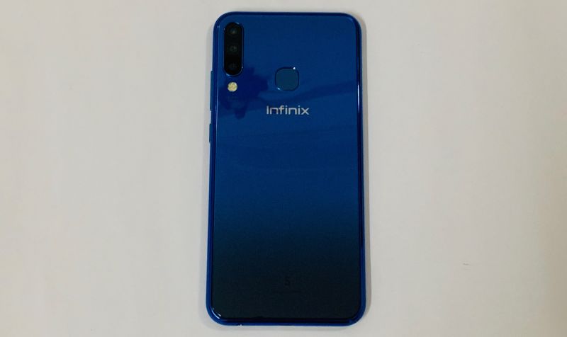 infinix s4 blue