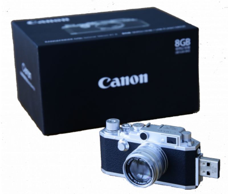 Are you interested in this miniature Canon camera with 8GB storage?