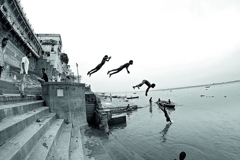 Supermen at Varanasi.