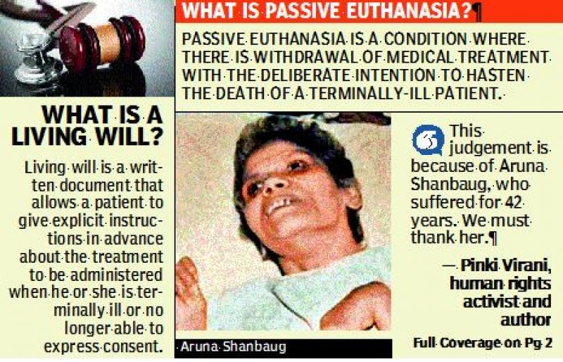 SC allows passive euthanasia, upholds 'right to die with dignity'