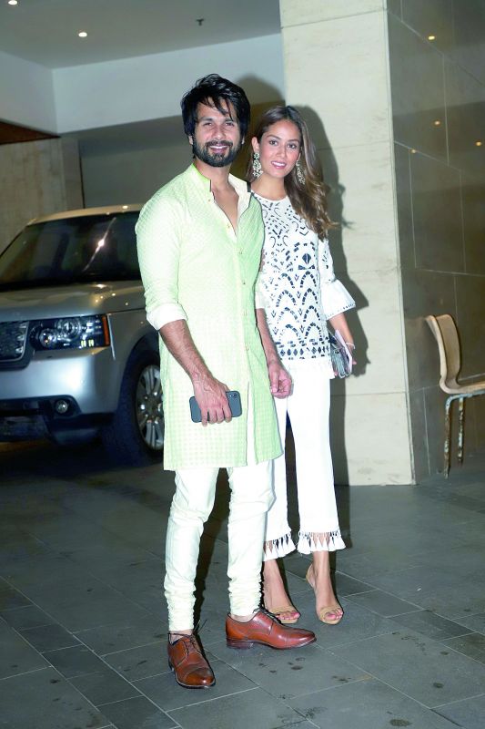 Shahid Kapoor and Mira Kapoor