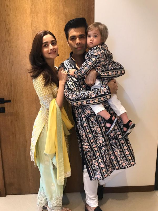 Karan Johar's Diwali 2018 celebrations.