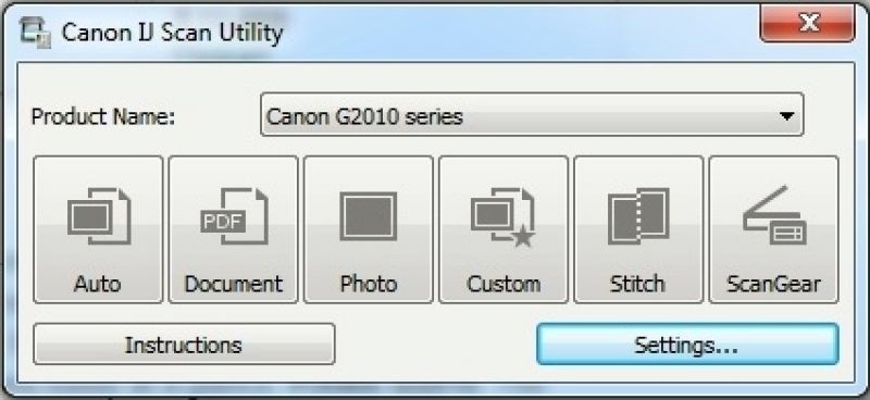 Canon web utility