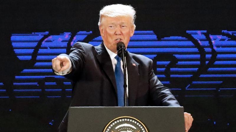 Unveiling his first National Security Strategy, Trump said Pakistan has to intensify its counter-terrorism efforts and help in eliminating terror sanctuaries as America was making ‘massive payments’ to it every year. (Photo: File) Unveiling his first National Security Strategy, Trump said Pakistan has to intensify its counter-terrorism efforts and help in eliminating terror sanctuaries as America was making ‘massive payments’ to it every year. (Photo: File)