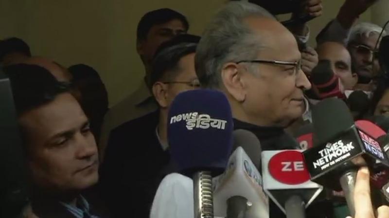 'We are confident that the Congress will get a clear majority and will for its government in Rajasthan,' Gehlot told PTI. (Photo: ANI | Twitter) 'We are confident that the Congress will get a clear majority and will for its government in Rajasthan,' Gehlot told PTI. (Photo: ANI | Twitter)