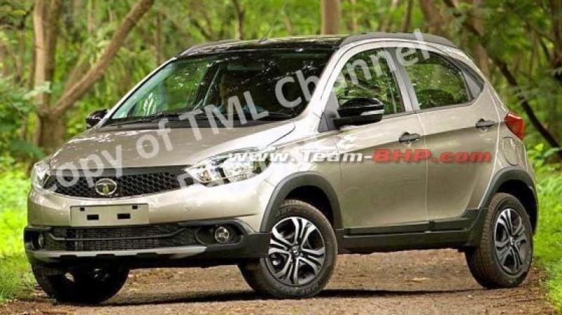 Tata is gearing up to launch a cross-hatch version of the Tiago, called the Tiago NRG. Tata is gearing up to launch a cross-hatch version of the Tiago, called the Tiago NRG.