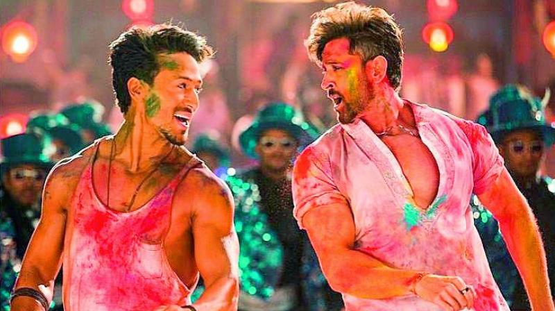 Tiger Shroff and Hrithik Roshan from the film, War Tiger Shroff and Hrithik Roshan from the film, War