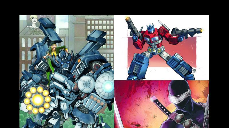 Having started out with illustrating for the iconic Transformers series, the artist has now branched out into book cover illustrations for some of the most popular comic book series, including G.I. Joe and Star Wars. (Photo: DC) Having started out with illustrating for the iconic Transformers series, the artist has now branched out into book cover illustrations for some of the most popular comic book series, including G.I. Joe and Star Wars. (Photo: DC)