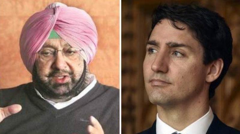 Punjab Chief Minister Captain Amarinder Singh on Monday said he is looking forward to meeting the Canadian Prime Minister when he arrives in Amritsar on Wednesday. (Photo: ANI | Twitter) Punjab Chief Minister Captain Amarinder Singh on Monday said he is looking forward to meeting the Canadian Prime Minister when he arrives in Amritsar on Wednesday. (Photo: ANI | Twitter)