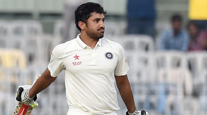 A A superb ton by India discard Karun Nair and a four-wicket haul by leggie Pravin Dubey helped Karnataka end Tamil Nadu's winning streak. A A superb ton by India discard Karun Nair and a four-wicket haul by leggie Pravin Dubey helped Karnataka end Tamil Nadu's winning streak.