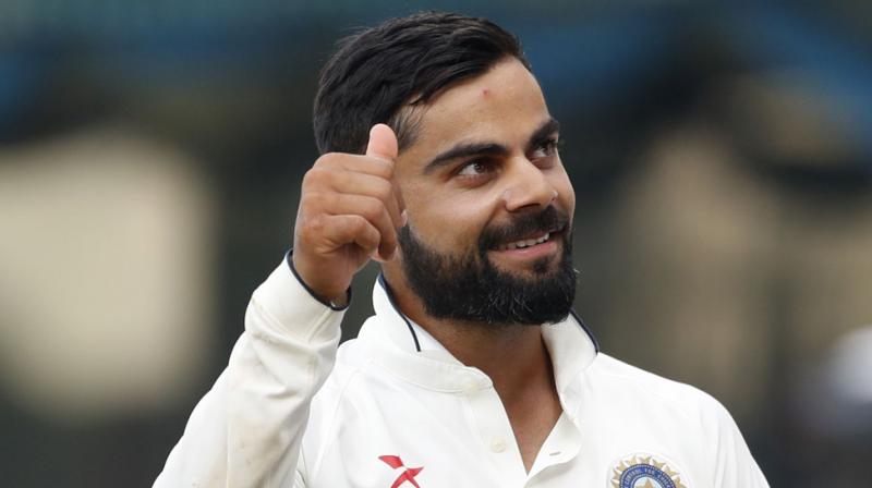 Virat Kohli, Indian Test skipper, who amassed 1215 runs in 12 Tests played in 2016 and scored four centuries, including three double hundreds, was named to skipper of the Cricket Australia’s Test Team of 2016. (Photo: AP) Virat Kohli, Indian Test skipper, who amassed 1215 runs in 12 Tests played in 2016 and scored four centuries, including three double hundreds, was named to skipper of the Cricket Australia’s Test Team of 2016. (Photo: AP)