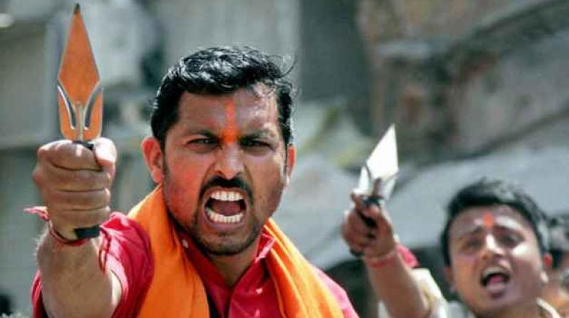 In an open letter to the organisers, it claimed during the past couple of years non-Hindu youths were entering such events and misbehaving with women participants. (Photo: Representational) In an open letter to the organisers, it claimed during the past couple of years non-Hindu youths were entering such events and misbehaving with women participants. (Photo: Representational)