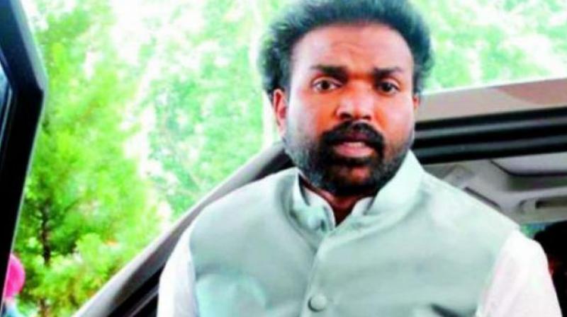 BJP MLA B Sriramulu today retracted his statement, saying he never supported division of the state. (Photo: File) BJP MLA B Sriramulu today retracted his statement, saying he never supported division of the state. (Photo: File)