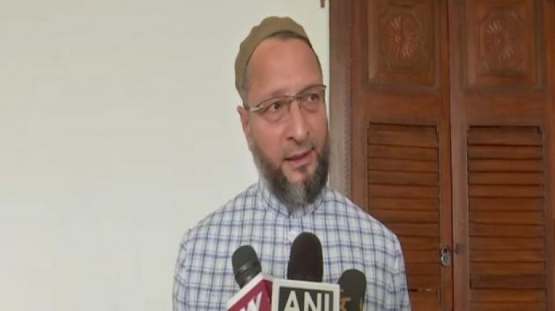 Owaisi said the decision of the Congress MLAs to shift their loyalty to TRS was justified as the law allowed them to do so. (Photo: ANI) Owaisi said the decision of the Congress MLAs to shift their loyalty to TRS was justified as the law allowed them to do so. (Photo: ANI)