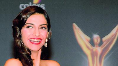 Sonam Kapoor at an event.