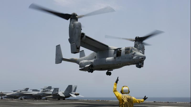Earlier this month, the administration of US President Donald Trump dispatched to the region an aircraft carrier and B-52 bombers. (Photo:AP) Earlier this month, the administration of US President Donald Trump dispatched to the region an aircraft carrier and B-52 bombers. (Photo:AP)
