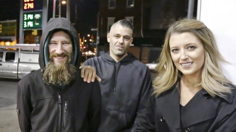 The woman and her boyfriend later decided to set up the online fundraiser to help him out. (Photo: AP) The woman and her boyfriend later decided to set up the online fundraiser to help him out. (Photo: AP)