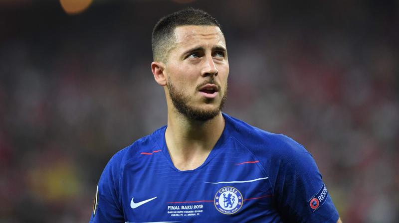 The Belgian is widely expected to join Real Madrid and he capped a superb display against Premier League rivals Arsenal by converting from the penalty spot to make it 3-0 before adding the fourth to complete the rout. (Photo: AFP) The Belgian is widely expected to join Real Madrid and he capped a superb display against Premier League rivals Arsenal by converting from the penalty spot to make it 3-0 before adding the fourth to complete the rout. (Photo: AFP)