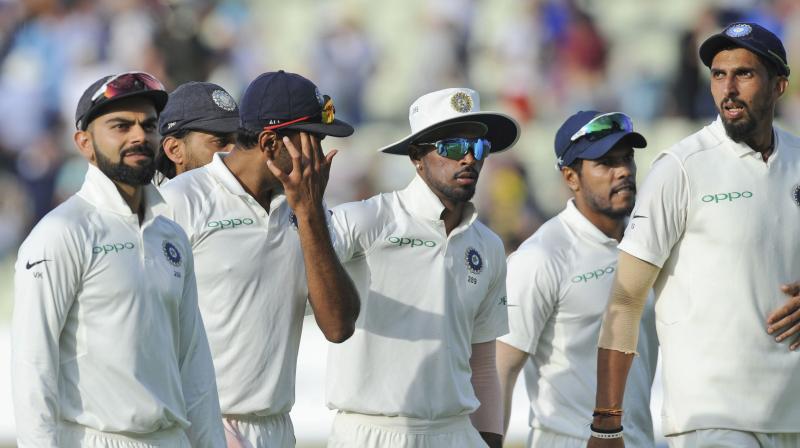 "Playing an extra batsman here, I would consider it as a conservative move. I think everything depends on the conditions and they are not going to be as friendly as it was in the first Test, it makes more sense to play five bowlers (here)," said Indian bowling coach Bharat Arun. (Photo: AP) "Playing an extra batsman here, I would consider it as a conservative move. I think everything depends on the conditions and they are not going to be as friendly as it was in the first Test, it makes more sense to play five bowlers (here)," said Indian bowling coach Bharat Arun. (Photo: AP)
