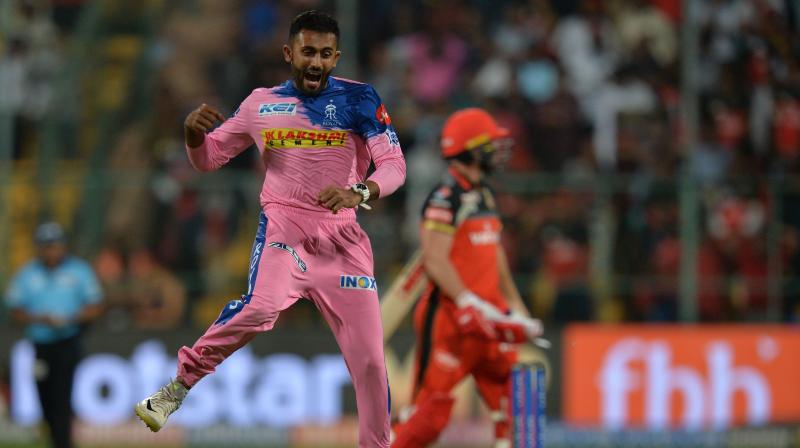 Shreyas Gopal is a bowling all-rounder. He started off as a batsman. But on the advice of (Rahul) Dravid whyo saw him bowl, he took up bowling seriously. (Photo: AFP) Shreyas Gopal is a bowling all-rounder. He started off as a batsman. But on the advice of (Rahul) Dravid whyo saw him bowl, he took up bowling seriously. (Photo: AFP)