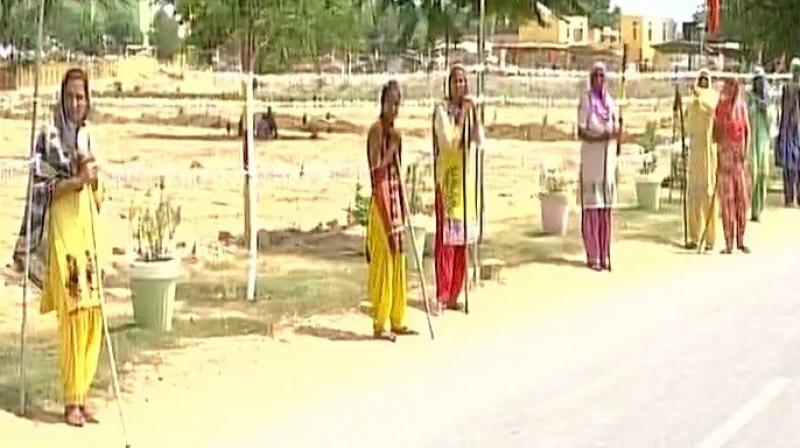Sirsa has been put on high alert, and the Army deployed in both Sirsa and Panchkula. (Photo: ANI | Twitter) Sirsa has been put on high alert, and the Army deployed in both Sirsa and Panchkula. (Photo: ANI | Twitter)