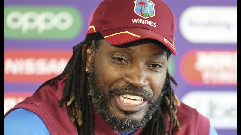 West Indian cricketer Chris Gayle. AP Photo