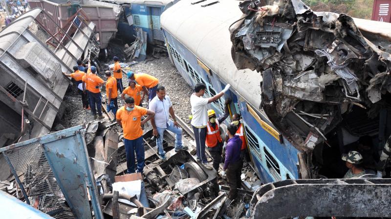 East Coast Railways said 39 people have died so far and 55 have sustained injuries in the accident. (Photo: DC) East Coast Railways said 39 people have died so far and 55 have sustained injuries in the accident. (Photo: DC)