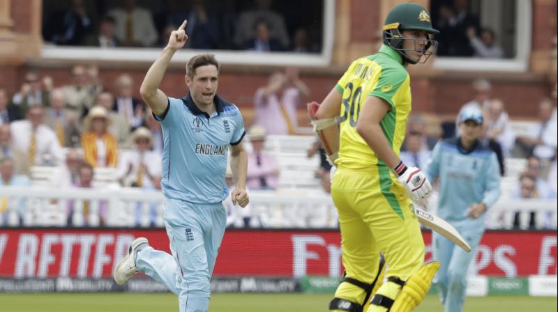 Finch and Warner, who made 53, shared 123 in their third-century stand of the tournament, making England's gamble to bowl first apparently backfire. (Photo: AP) Finch and Warner, who made 53, shared 123 in their third-century stand of the tournament, making England's gamble to bowl first apparently backfire. (Photo: AP)