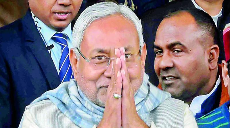 Nitish Kumar.