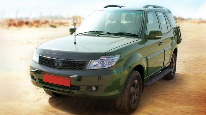 Tata Safari (Photo: Twitter) Tata Safari (Photo: Twitter)