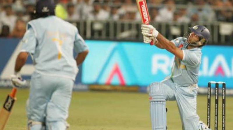 It has been 12 years since Yuvraj Singh turned on his smashing mode to hit six consecutive 6’s in a single over off Stuart Broad. On September 19, 2007, the left-handed southpaw was in a thrashing mood to become the first cricketer to hit six sixes in an over in a T20I. (Photo: BCCI) It has been 12 years since Yuvraj Singh turned on his smashing mode to hit six consecutive 6’s in a single over off Stuart Broad. On September 19, 2007, the left-handed southpaw was in a thrashing mood to become the first cricketer to hit six sixes in an over in a T20I. (Photo: BCCI)