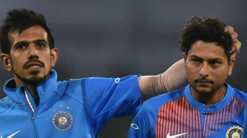 Since Yadav and Chahal's arrival on the international arena in 2017, the two wrist-spinners have made a tremendous contribution to the Indian team in limited overs cricket. (Photo: AFP) Since Yadav and Chahal's arrival on the international arena in 2017, the two wrist-spinners have made a tremendous contribution to the Indian team in limited overs cricket. (Photo: AFP)
