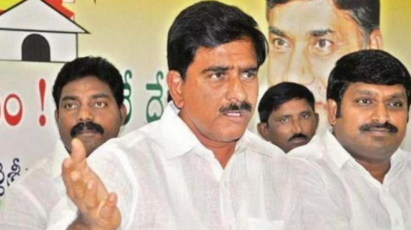 Minister Devineni Umamaheswara Rao attended the programme at Gollapudi in Vijayawada Rural on Tuesday. Minister Devineni Umamaheswara Rao attended the programme at Gollapudi in Vijayawada Rural on Tuesday.