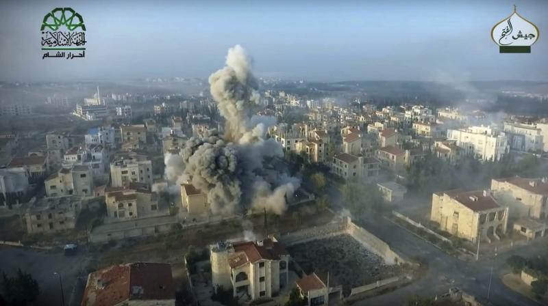 Moscow's air strikes have negatively affected the way Russia is perceived internationally, 32 percent said, up from 16 percent in November. (Photo: AP) Moscow's air strikes have negatively affected the way Russia is perceived internationally, 32 percent said, up from 16 percent in November. (Photo: AP)