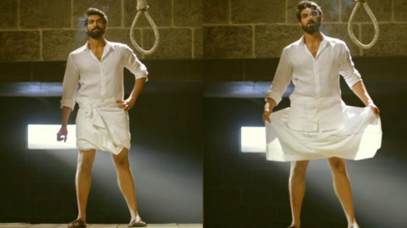 Screengrabs from the teaser of 'Nene Raju Nene Mantri.' Screengrabs from the teaser of 'Nene Raju Nene Mantri.'