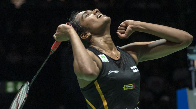 Sindhu credited her coaches for the performance and dedicated the win to her mother P Vijaya. (Photo: AP) Sindhu credited her coaches for the performance and dedicated the win to her mother P Vijaya. (Photo: AP)