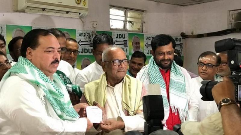 Hitting out at Lalu Prasad Yadav's RJD, Ashraf Fatmi said that he was not fit for the party, which was being dominated by money. ‘The party (RJD) which was dominated by money was never fit for me,’ he said. (Photo: ANI) Hitting out at Lalu Prasad Yadav's RJD, Ashraf Fatmi said that he was not fit for the party, which was being dominated by money. ‘The party (RJD) which was dominated by money was never fit for me,’ he said. (Photo: ANI)
