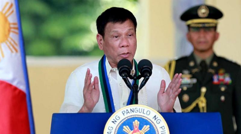 Philippine President Rodrigo Duterte. (Photo: File) Philippine President Rodrigo Duterte. (Photo: File)