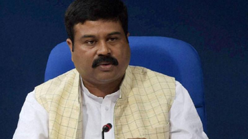 Oil Minister Dharmendra Pradhan on Tuesday made a strong case for inclusion of natural gas in the Goods and Services Tax. (File Photo) Oil Minister Dharmendra Pradhan on Tuesday made a strong case for inclusion of natural gas in the Goods and Services Tax. (File Photo)