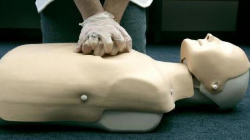 Train your kids to perform CPR. (Photo: AFP) Train your kids to perform CPR. (Photo: AFP)