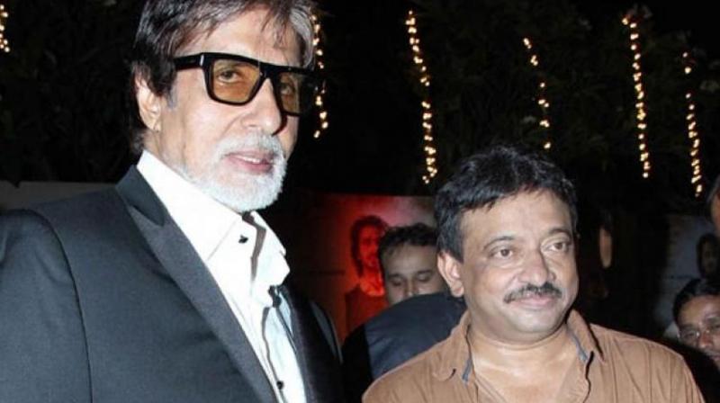 Amitabh Bachchan and Ram Gopal Varma. Amitabh Bachchan and Ram Gopal Varma.