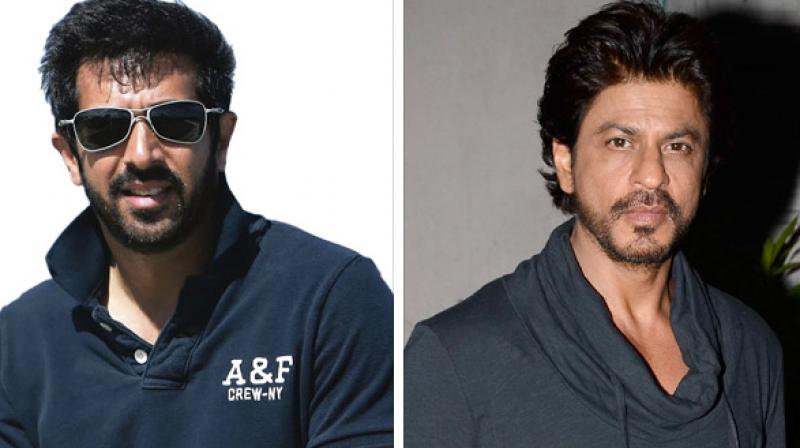 Kabir Khan and shah Rukh Khan. Kabir Khan and shah Rukh Khan.