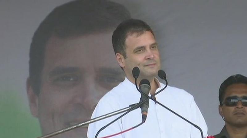 The Congress chief said the rich people employ 'chowkidars' (watchmen), which the prime minister has turned into for them. (Image: ANI) The Congress chief said the rich people employ 'chowkidars' (watchmen), which the prime minister has turned into for them. (Image: ANI)